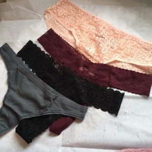 4 pair Victoria’s Secret underwear